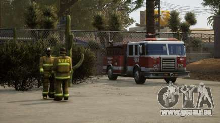 Realistic Fire Station In Las Venturas für GTA San Andreas Definitive Edition