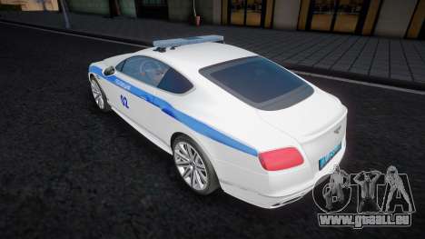 Bentley Continental GT 2 Polizei für GTA San Andreas