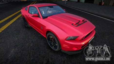 Ford Mustang Shelby GT500 (Briliant) pour GTA San Andreas