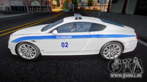 Bentley Continental GT 2 Polizei für GTA San Andreas