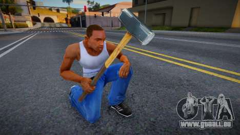 Sledgehammer (San Andreas Style) pour GTA San Andreas