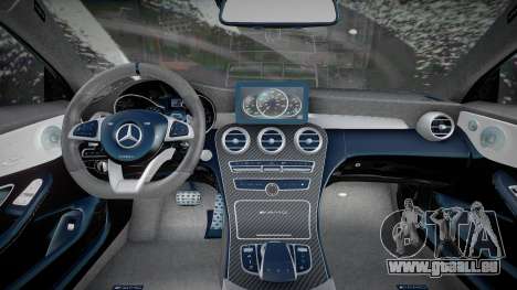 Mercedes-Benz W205 Coupe C63 Brabus 650 pour GTA San Andreas