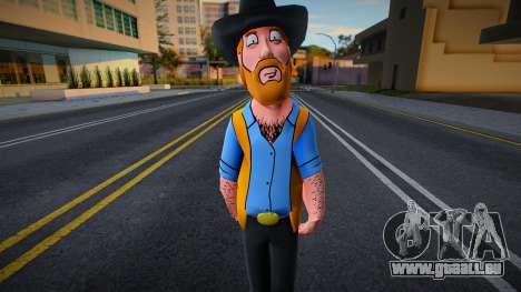 Chuck Norris [Family Guy] für GTA San Andreas