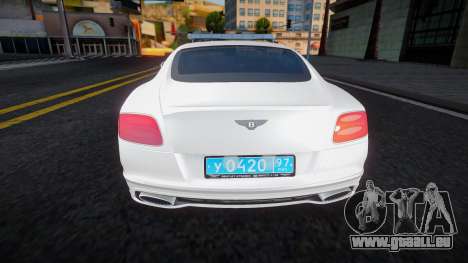 Bentley Continental GT 2 Polizei für GTA San Andreas