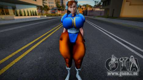 Chun Li Body Low pour GTA San Andreas