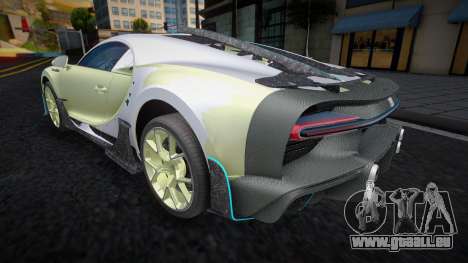 Bugatti Chiron (Briliant) für GTA San Andreas