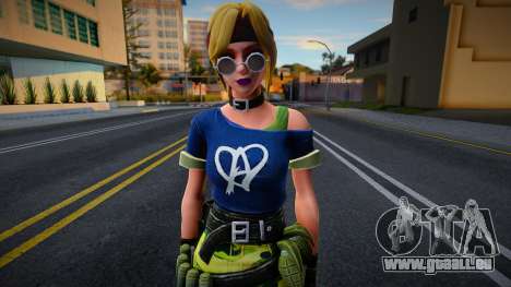 Army Girl - Creative Destruction pour GTA San Andreas