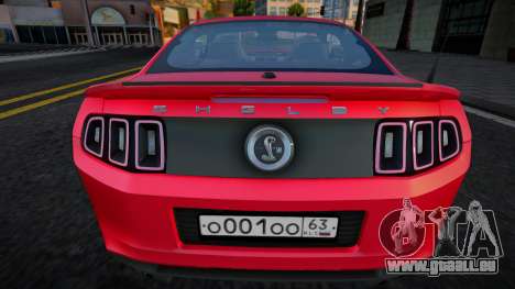 Ford Mustang Shelby GT500 (Briliant) für GTA San Andreas