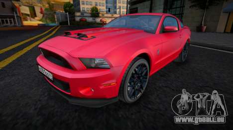 Ford Mustang Shelby GT500 (Briliant) für GTA San Andreas