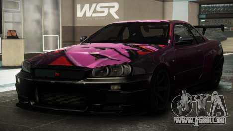 Nissan Skyline R34 GTR V-Spec II S2 für GTA 4