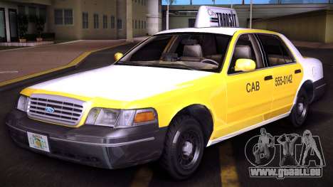 2003 Ford Crown Victoria Taxi pour GTA Vice City