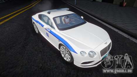 Bentley Continental GT 2 Polizei für GTA San Andreas