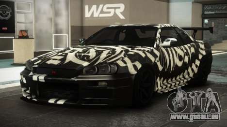 Nissan Skyline R34 GTR V-Spec II S3 für GTA 4