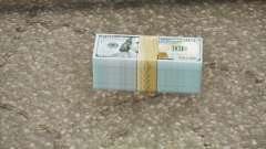 Realistic Banknote Dollar 100 für GTA San Andreas Definitive Edition
