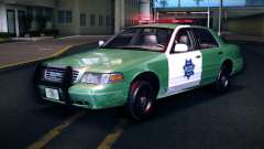 2003 Ford Crown Victoria Taxi Police pour GTA Vice City