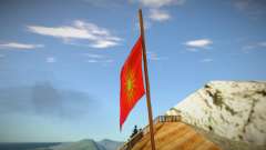 Macedonian Flag On Mount Chiliad (LQ 64x128) pour GTA San Andreas