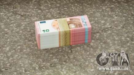 Realistic Banknote Euro 10 für GTA San Andreas Definitive Edition
