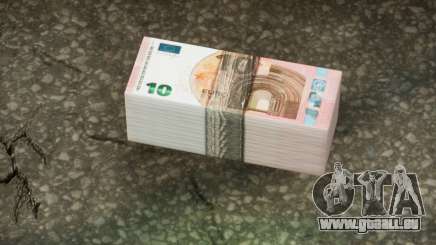 Realistic Banknote Euro 10 (New Textures) pour GTA San Andreas Definitive Edition