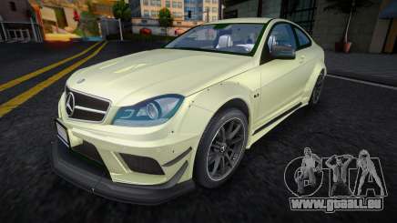 Mercedes-Benz C63 AMG W204 (Tomgray) pour GTA San Andreas