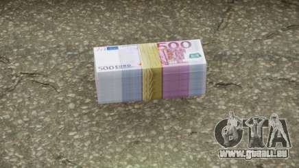Realistic Banknote Euro 500 für GTA San Andreas Definitive Edition