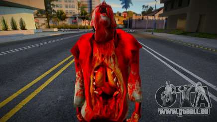 Zombie (pancia aperta e testa rotta) pour GTA San Andreas