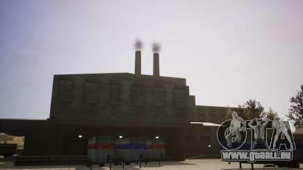 Realistic Industrial Chimney In Red County pour GTA San Andreas Definitive Edition