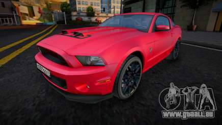 Ford Mustang Shelby GT500 (Briliant) pour GTA San Andreas