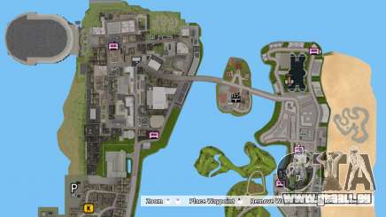 HD Satellite Map For ViceCity v1 pour GTA Vice City Definitive Edition