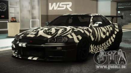 Nissan Skyline R34 GTR V-Spec II S3 für GTA 4