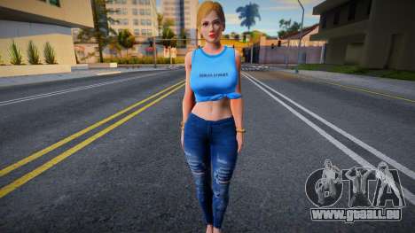 Dead or Alive Tina Armstrong Casual v.1 pour GTA San Andreas