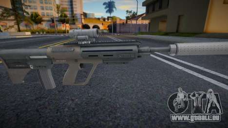 GTA V Vom Feuer Military Rifle v7 für GTA San Andreas