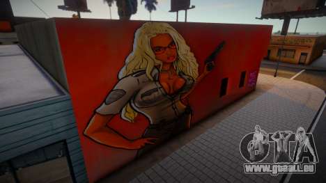 Amy Andersen (Fan) Mural für GTA San Andreas