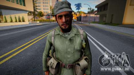 Soldat américain de CoD WaW v10 pour GTA San Andreas
