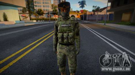 Mexikanischer Soldat v2 für GTA San Andreas