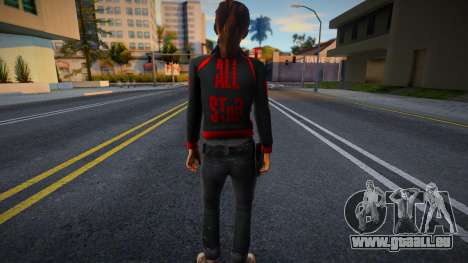 Zoe (All Star) aus Left 4 Dead für GTA San Andreas