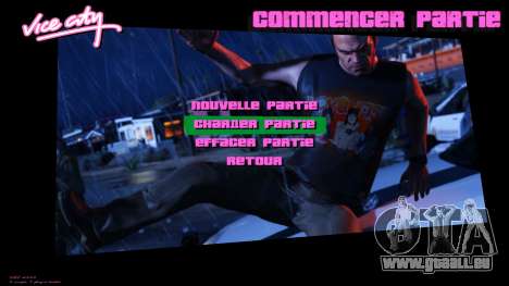 Ladebildschirm mit Trevor für GTA Vice City