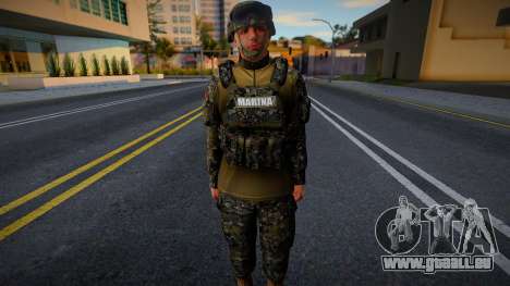Mexikanischer Soldat v3 für GTA San Andreas