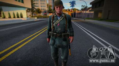 Deutscher Soldat von der Feindfront v2 für GTA San Andreas
