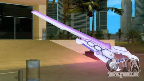 Purple Sister Gunblade from Hyperdimension Neptu für GTA Vice City