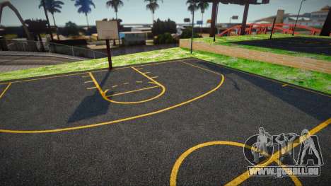Nouveau terrain de basket 1 pour GTA San Andreas