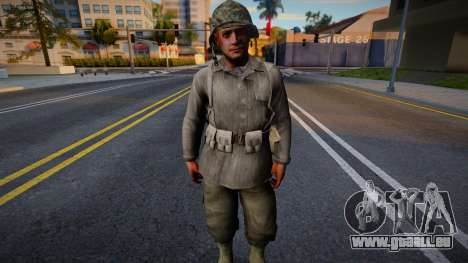 Soldat américain de CoD WaW v4 pour GTA San Andreas