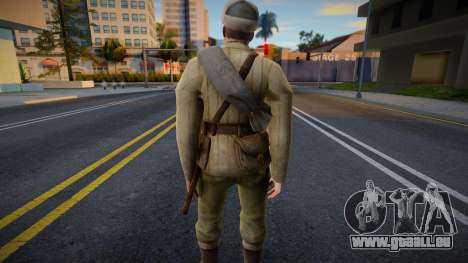 Sowjetischer Soldat aus Sniper Elite 2 für GTA San Andreas