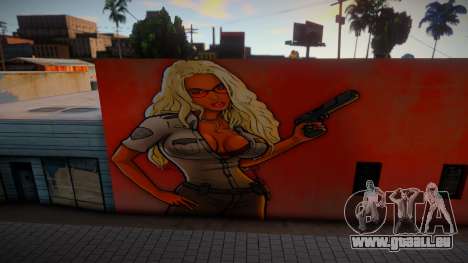 Amy Andersen (Fan) Mural pour GTA San Andreas