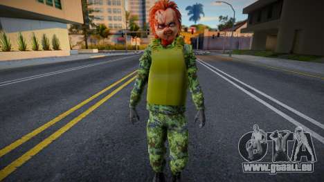 Thug au masque de Chucky pour GTA San Andreas