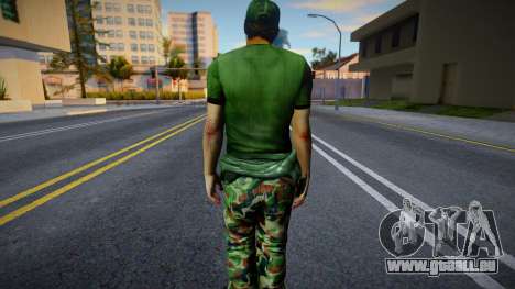 Ellis (Militäruniform) aus Left 4 Dead 2 für GTA San Andreas