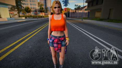 DOA Tina Armstrong - Costume 5 DOA6 v2 pour GTA San Andreas