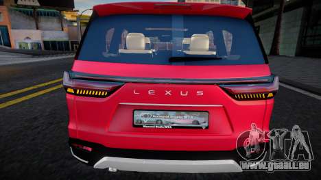 Lexus LX600 2022 (Diamond) für GTA San Andreas