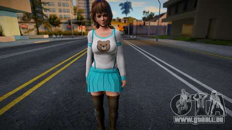 DOAX3S Hitomi - White Bear pour GTA San Andreas