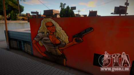 Amy Andersen (Fan) Mural für GTA San Andreas