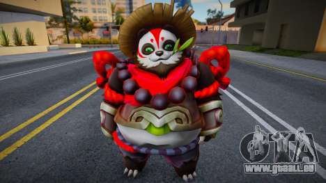 Akai Panda Warrior de Mobile Legends Hero pour GTA San Andreas